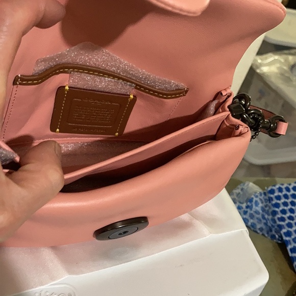 Coach Tabby Shoulder bag 18 in Candy Pink Pillow leather - Picture 9 of 13